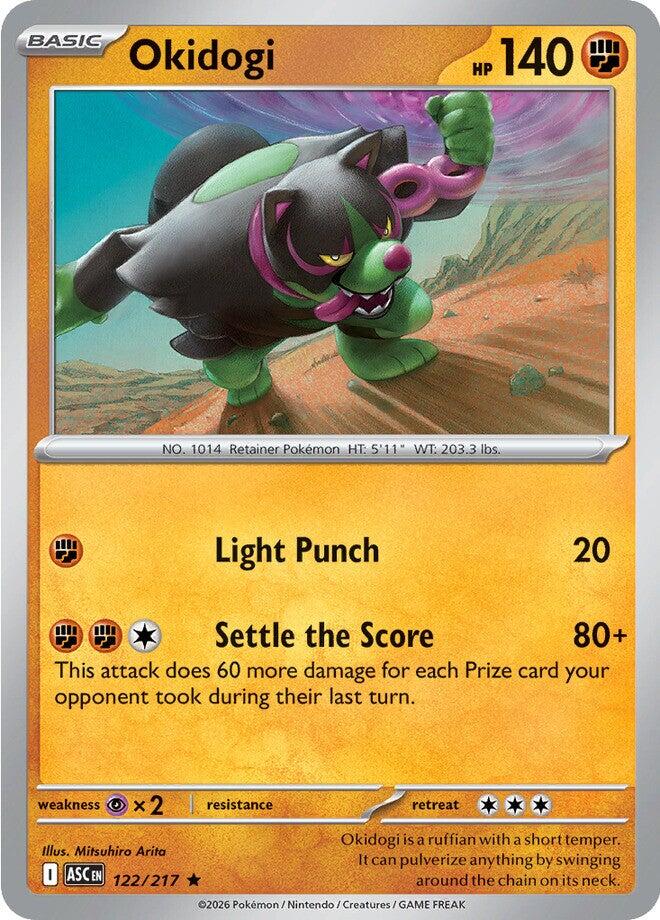 Okidogi (122/217) [Mega Evolution: Ascended Heroes] Pokémon