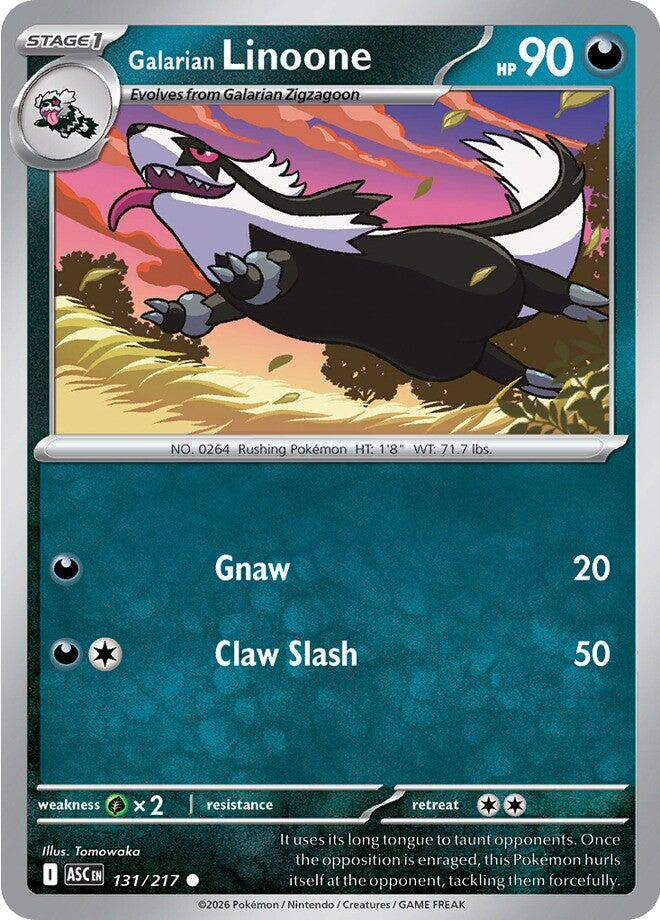 Galarian Linoone (131/217) [Mega Evolution: Ascended Heroes] Pokémon