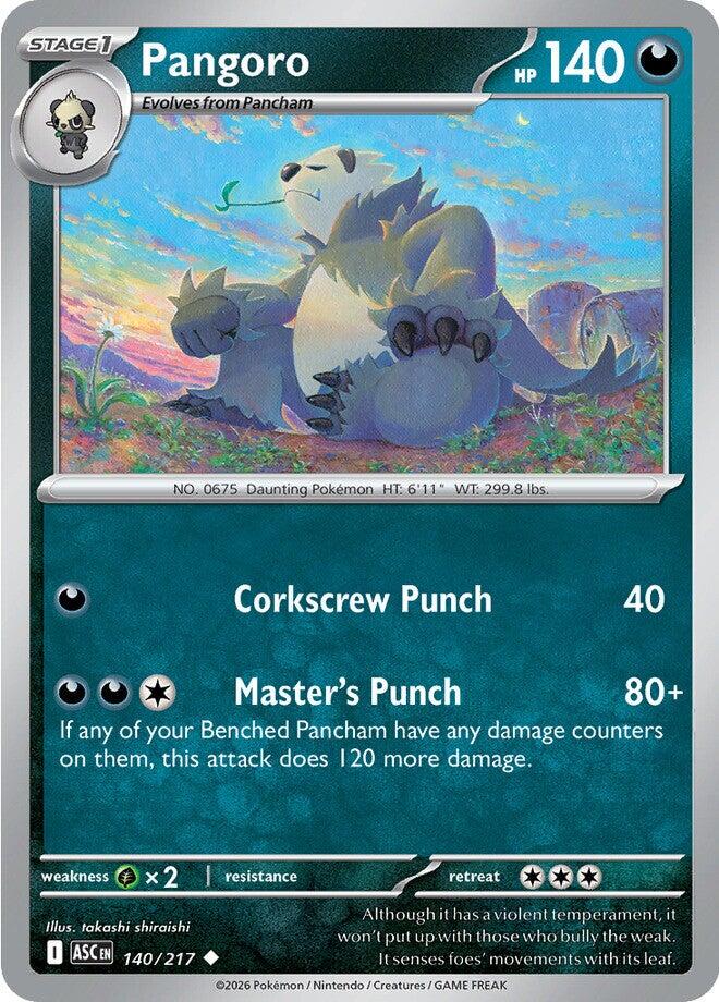 Pangoro (140/217) [Mega Evolution: Ascended Heroes] Pokémon