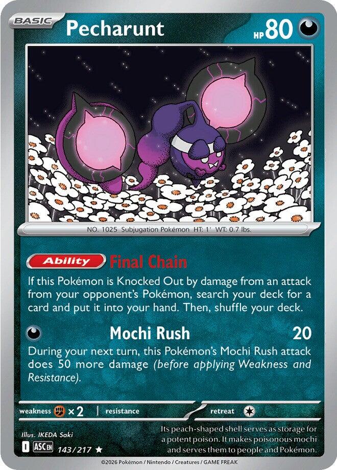 Pecharunt (143/217) [Mega Evolution: Ascended Heroes] Pokémon