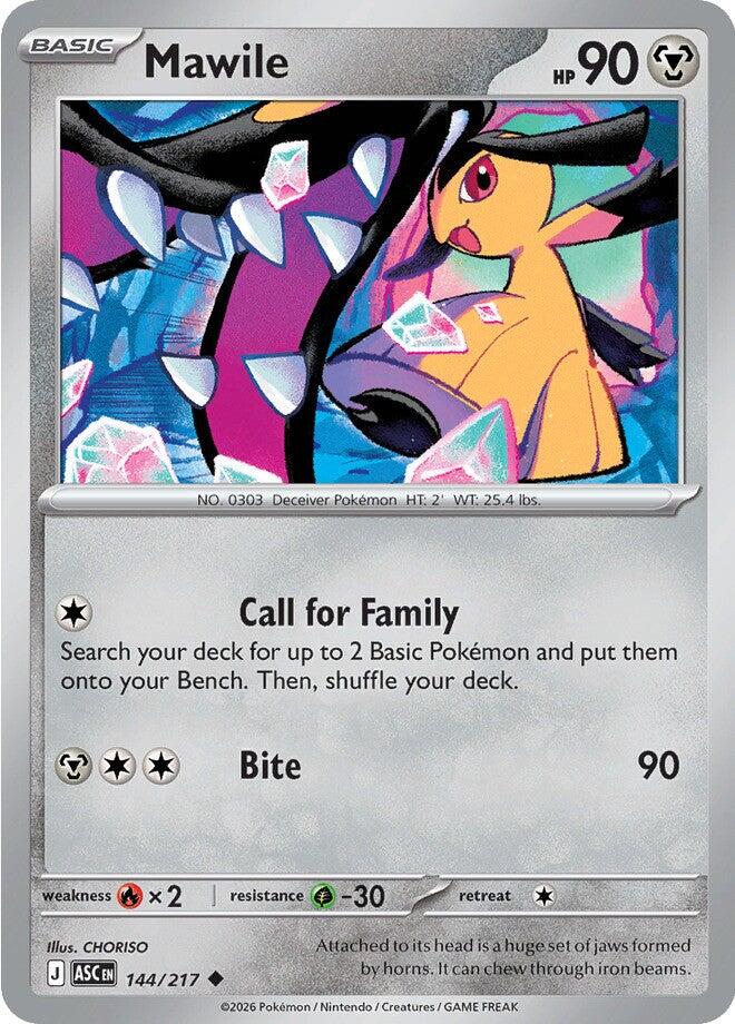 Mawile (144/217) [Mega Evolution: Ascended Heroes] Pokémon