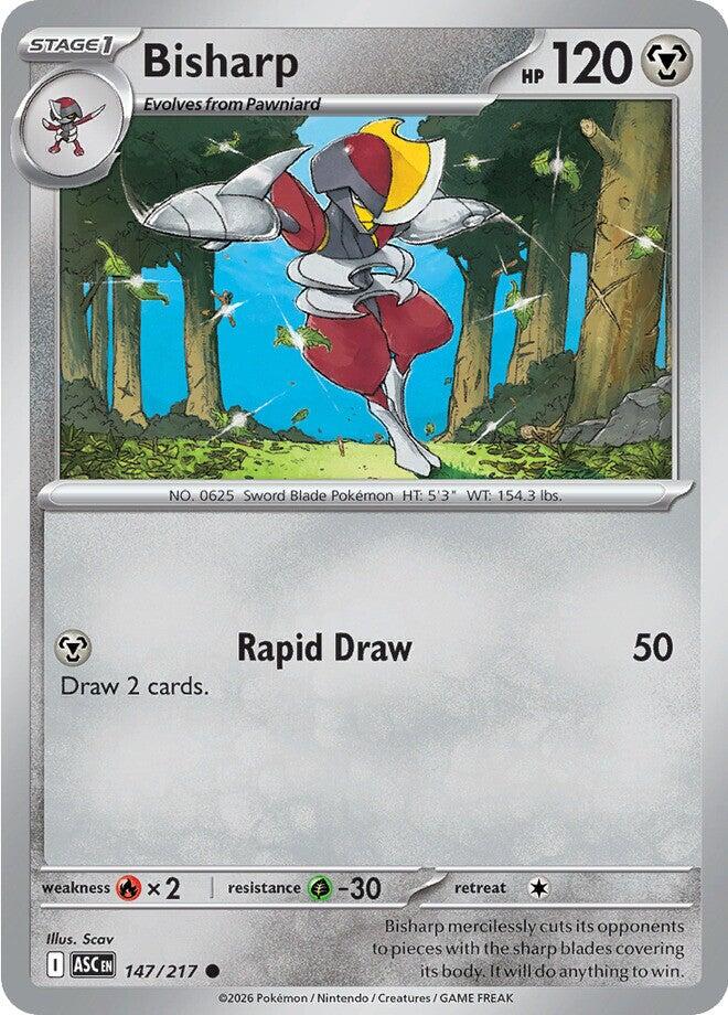 Bisharp (147/217) [Mega Evolution: Ascended Heroes] Pokémon