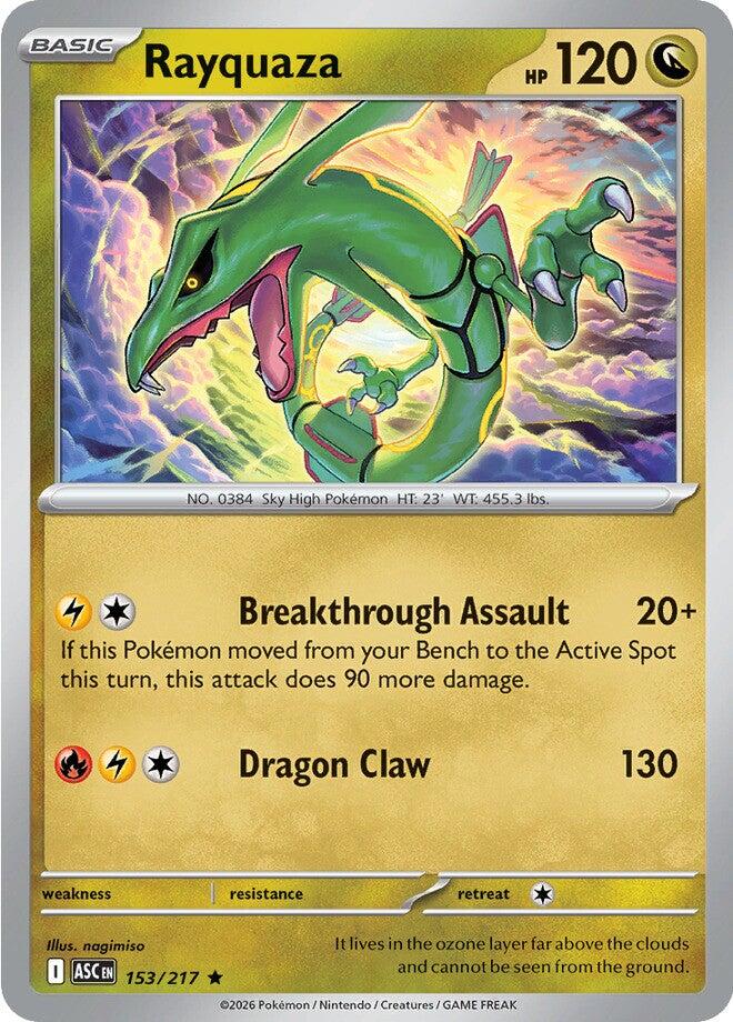 Rayquaza (153/217) [Mega Evolution: Ascended Heroes] Pokémon