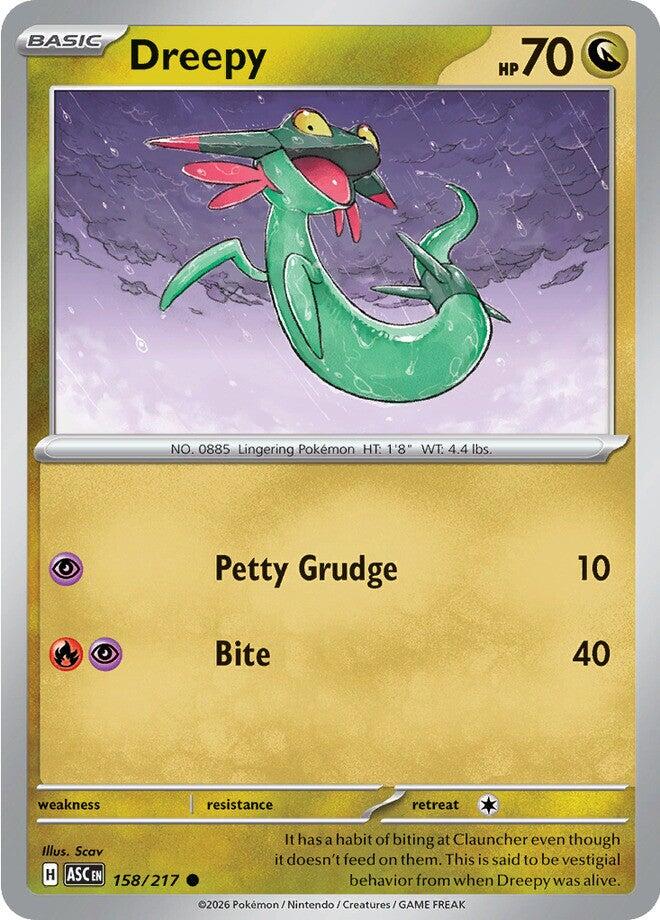 Dreepy (158/217) [Mega Evolution: Ascended Heroes] Pokémon