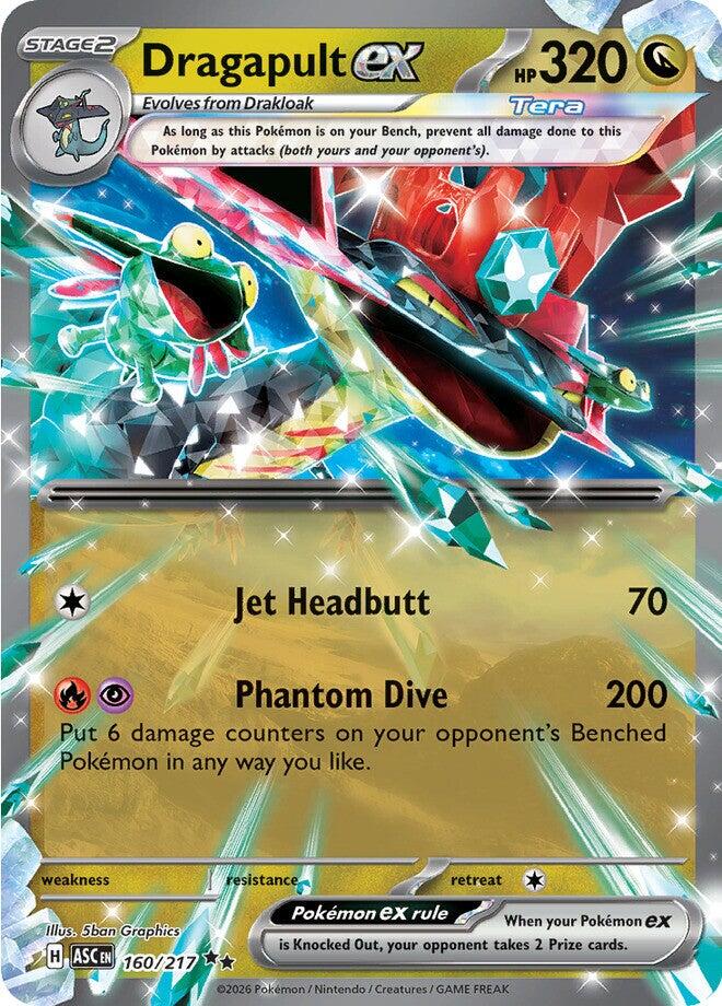Dragapult ex (160/217) [Mega Evolution: Ascended Heroes] Pokémon