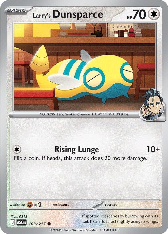 Larry's Dunsparce (163/217) [Mega Evolution: Ascended Heroes] Pokémon