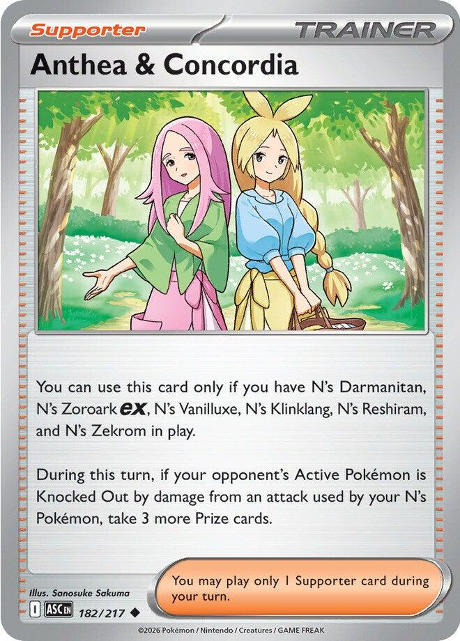 Anthea & Concordia (182/217) [Mega Evolution: Ascended Heroes] Pokémon