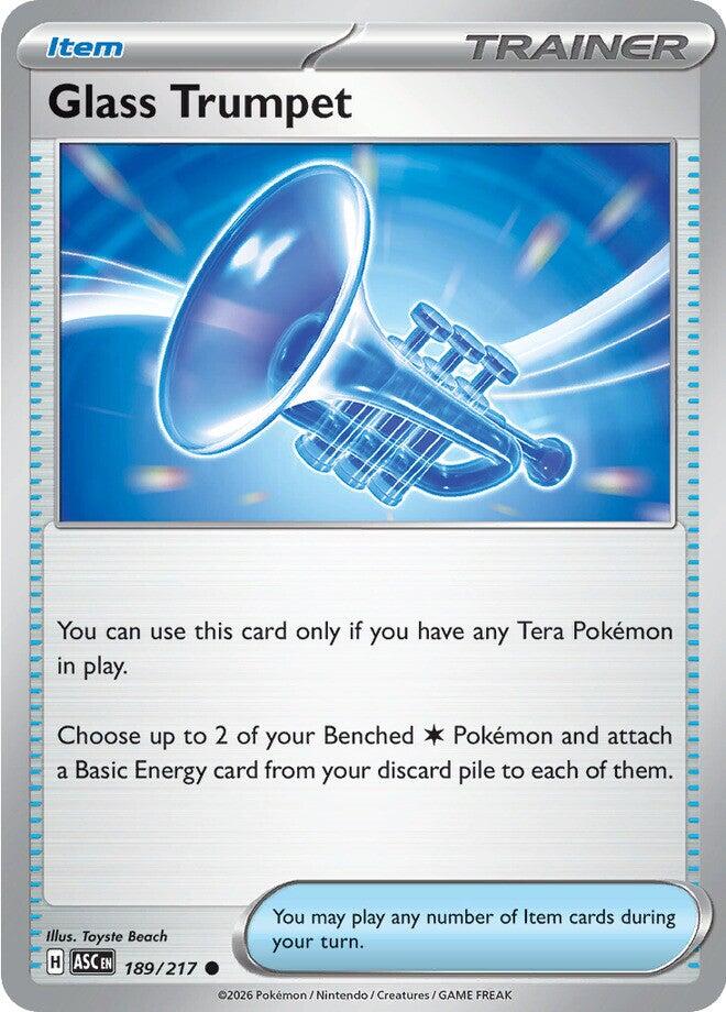Glass Trumpet (189/217) [Mega Evolution: Ascended Heroes] Pokémon
