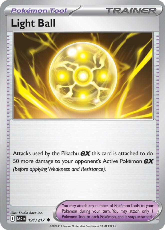 Light Ball (191/217) [Mega Evolution: Ascended Heroes] Pokémon