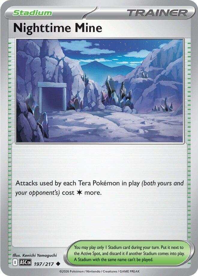 Nighttime Mine (197/217) [Mega Evolution: Ascended Heroes] Pokémon