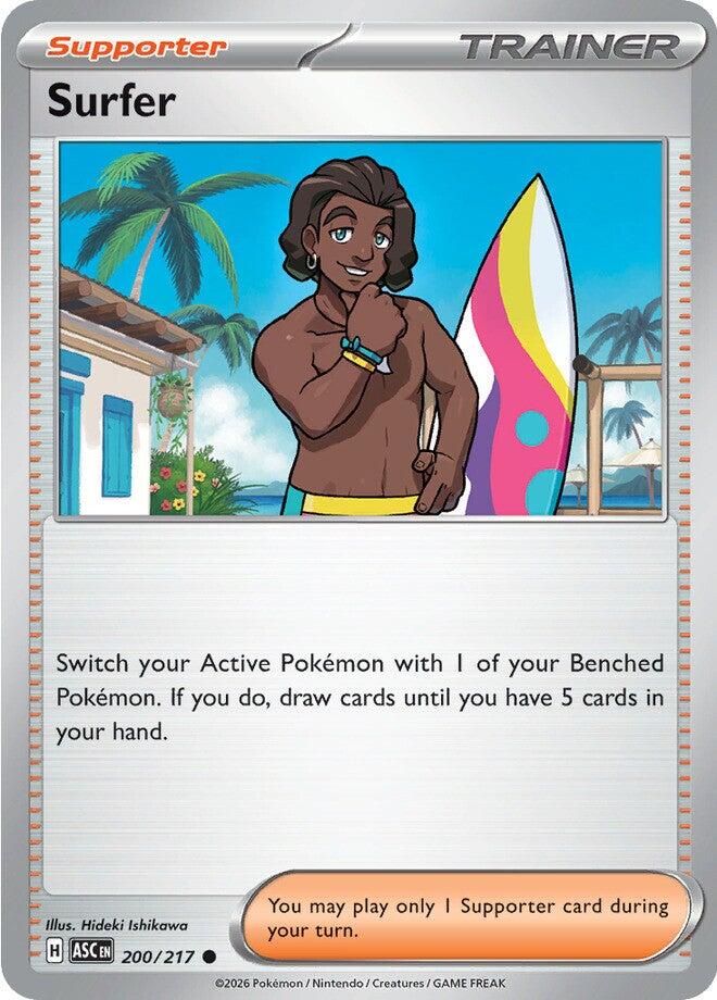 Surfer (200/217) [Mega Evolution: Ascended Heroes] Pokémon