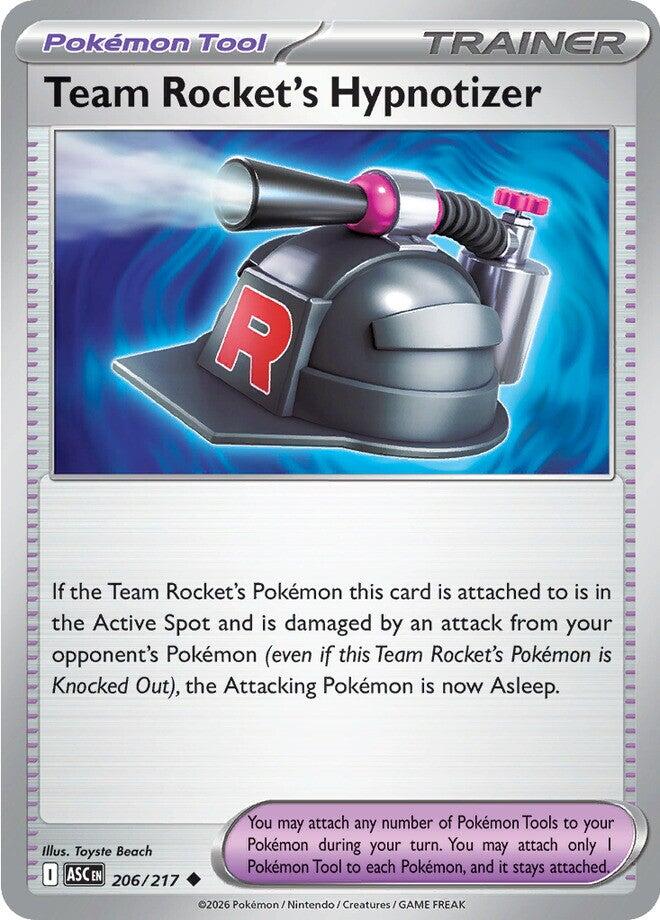 Team Rocket's Hypnotizer (206/217) [Mega Evolution: Ascended Heroes] Pokémon