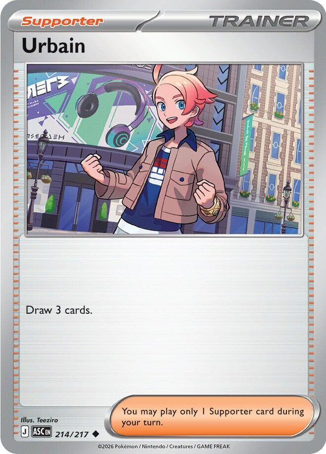 Urbain (214/217) [Mega Evolution: Ascended Heroes] Pokémon