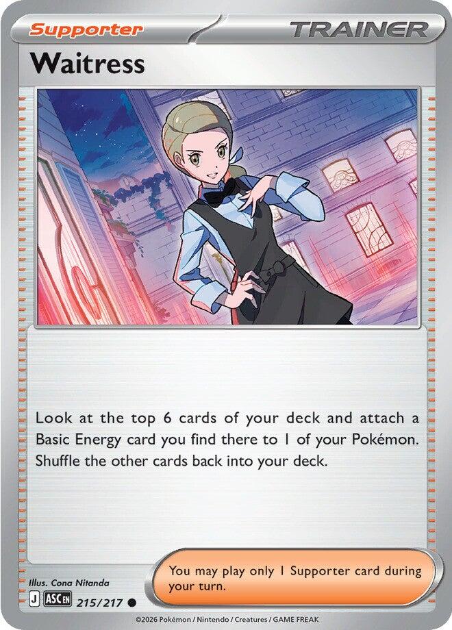 Waitress (215/217) [Mega Evolution: Ascended Heroes] Pokémon