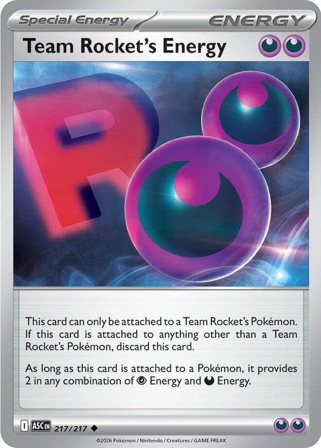 Team Rocket's Energy (217/217) [Mega Evolution: Ascended Heroes] Pokémon