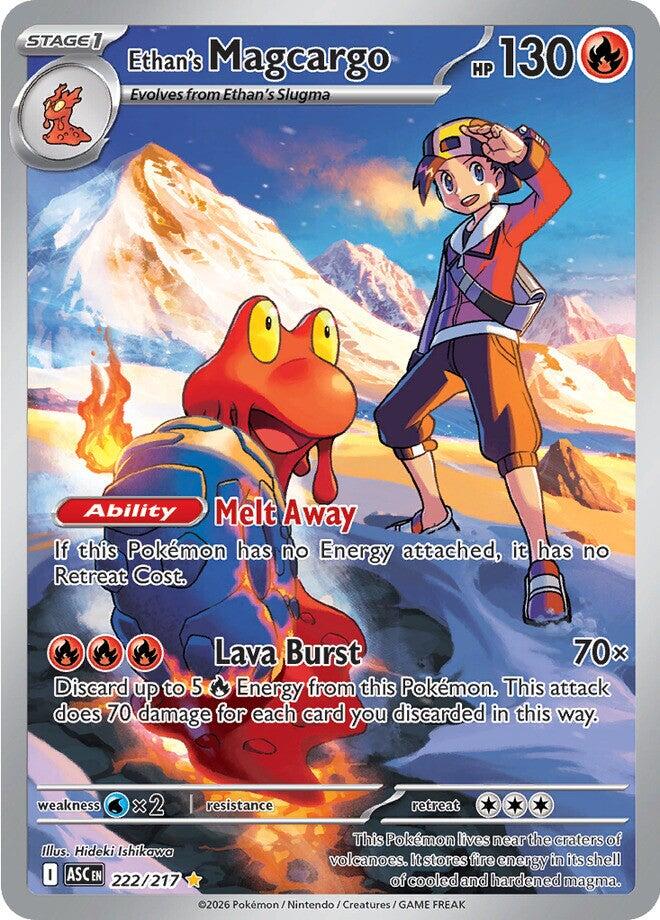 Ethan's Magcargo (222/217) [Mega Evolution: Ascended Heroes] Pokémon