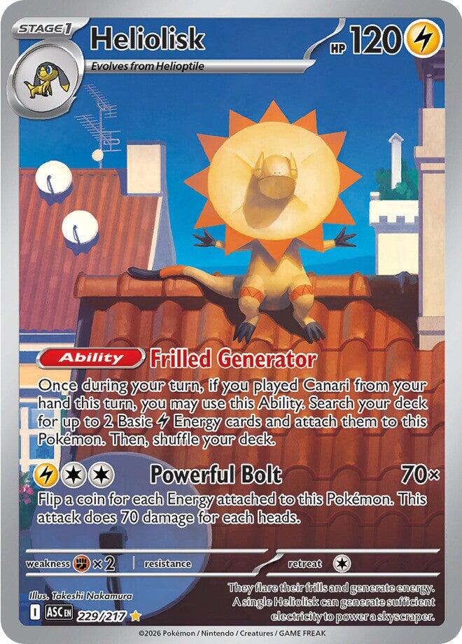 Heliolisk (229/217) [Mega Evolution: Ascended Heroes] Pokémon