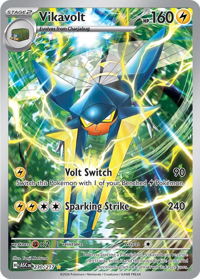Vikavolt (230/217) [Mega Evolution: Ascended Heroes] Pokémon