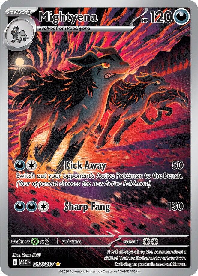 Mightyena (243/217) [Mega Evolution: Ascended Heroes] Pokémon