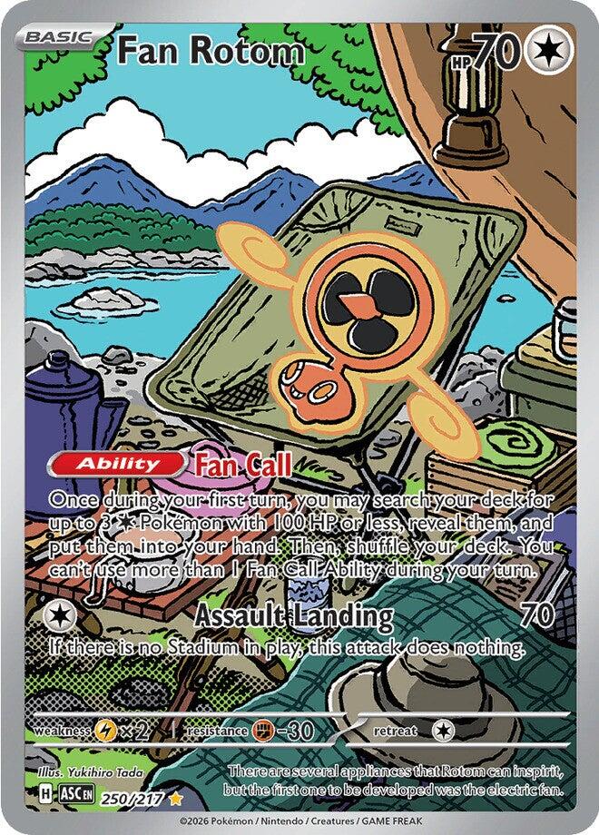 Fan Rotom (250/217) [Mega Evolution: Ascended Heroes] Pokémon