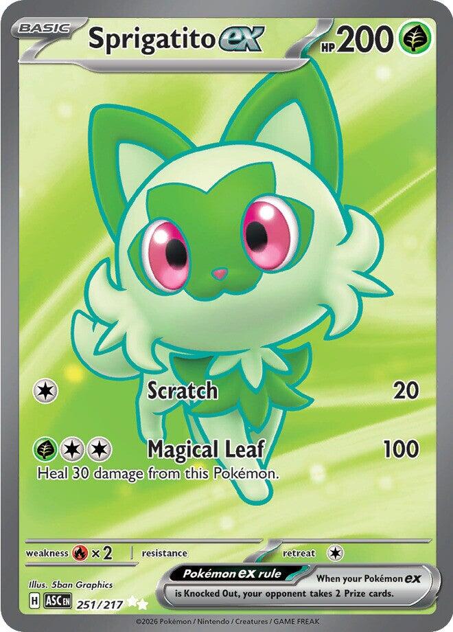 Sprigatito ex (251/217) [Mega Evolution: Ascended Heroes] Pokémon