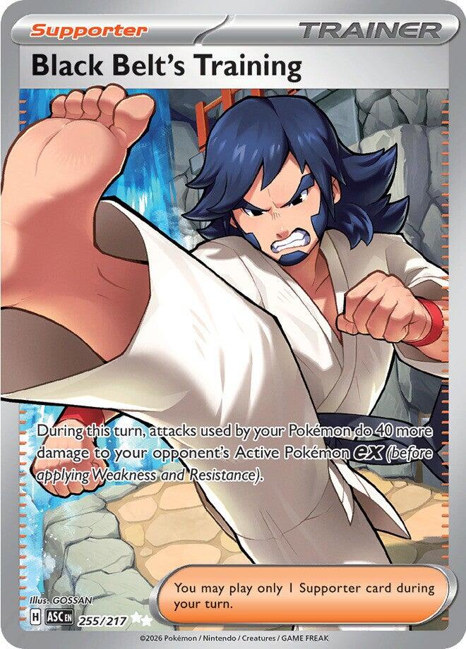 Black Belt's Training (255/217) [Mega Evolution: Ascended Heroes] Pokémon