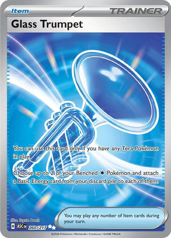 Glass Trumpet (260/217) [Mega Evolution: Ascended Heroes] Pokémon