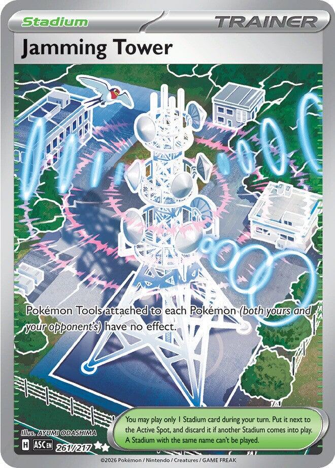 Jamming Tower (261/217) [Mega Evolution: Ascended Heroes] Pokémon