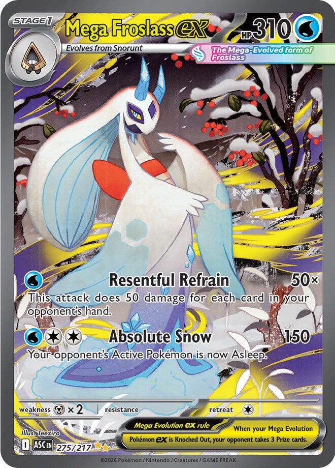 Mega Froslass ex (275/217) [Mega Evolution: Ascended Heroes] Pokémon