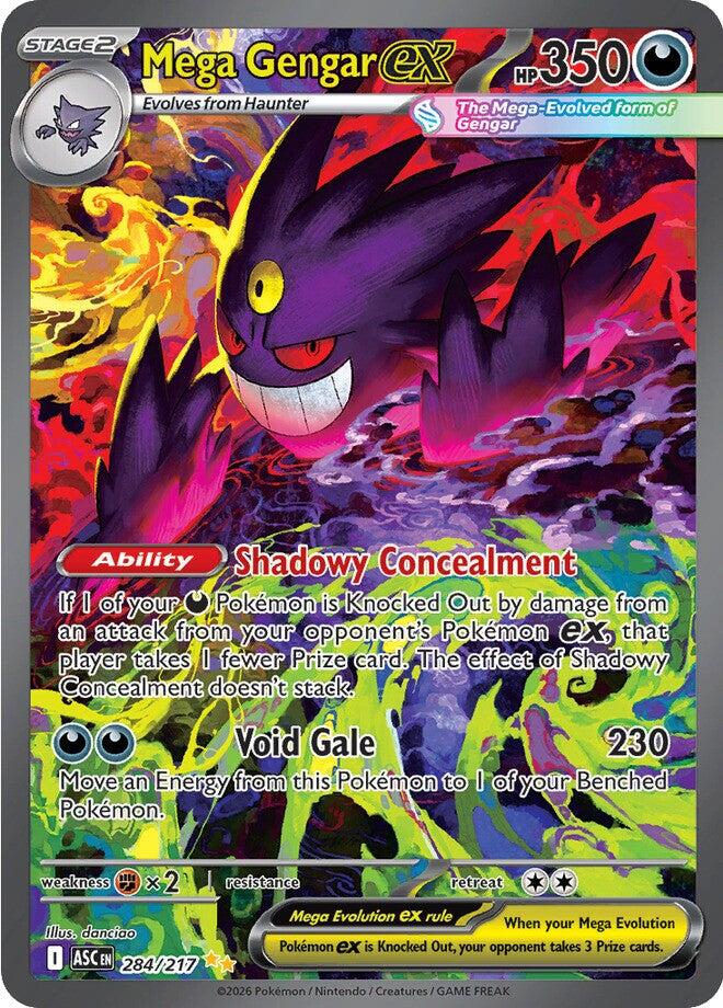 Mega Gengar ex (284/217) [Mega Evolution: Ascended Heroes] Pokémon