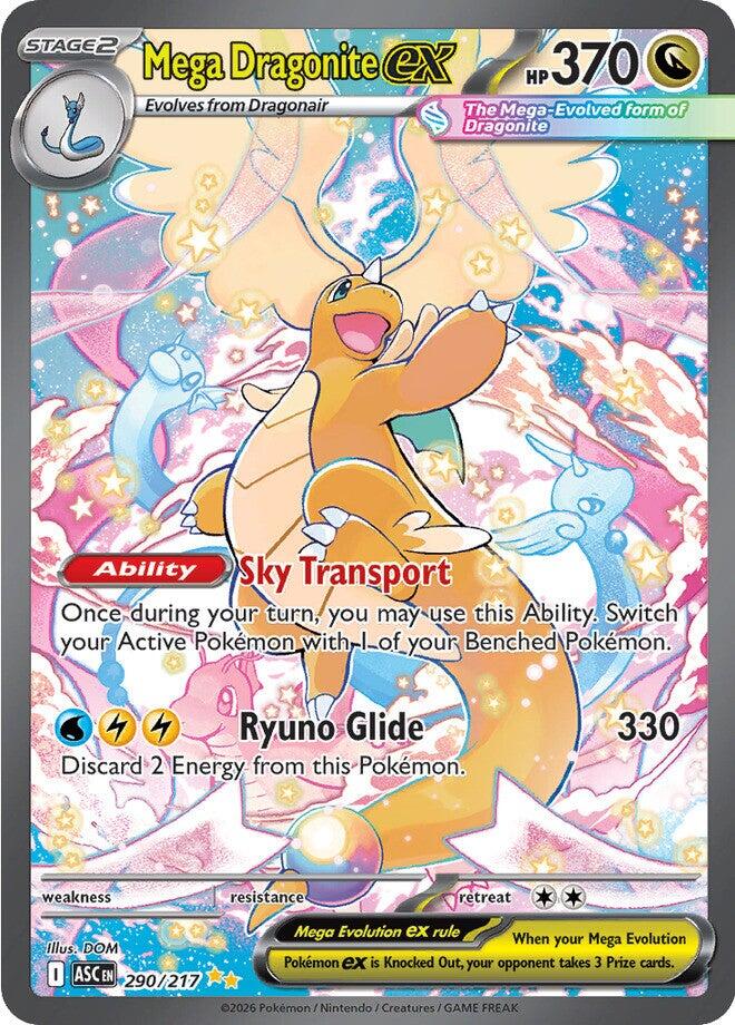 Mega Dragonite ex (290/217) [Mega Evolution: Ascended Heroes] Pokémon