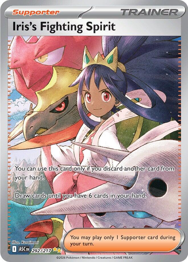 Iris's Fighting Spirit (292/217) [Mega Evolution: Ascended Heroes] Pokémon