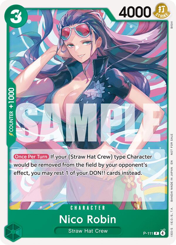 Nico Robin (Heroines Battle Pack) [One Piece Promotion Cards] Bandai