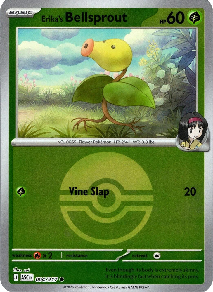 Erika's Bellsprout (004/217) (Poke Ball) [Mega Evolution: Ascended Heroes] Pokémon