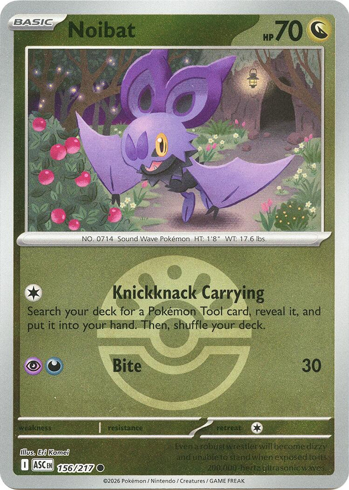 Noibat (156/217) (Friend Ball) [Mega Evolution: Ascended Heroes] Pokémon