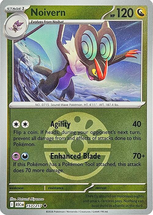 Noivern (157/217) (Friend Ball) [Mega Evolution: Ascended Heroes] Pokémon