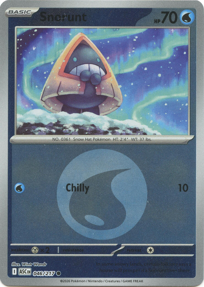 Snorunt (046/217) (Energy Symbol Pattern) [Mega Evolution: Ascended Heroes] Pokémon
