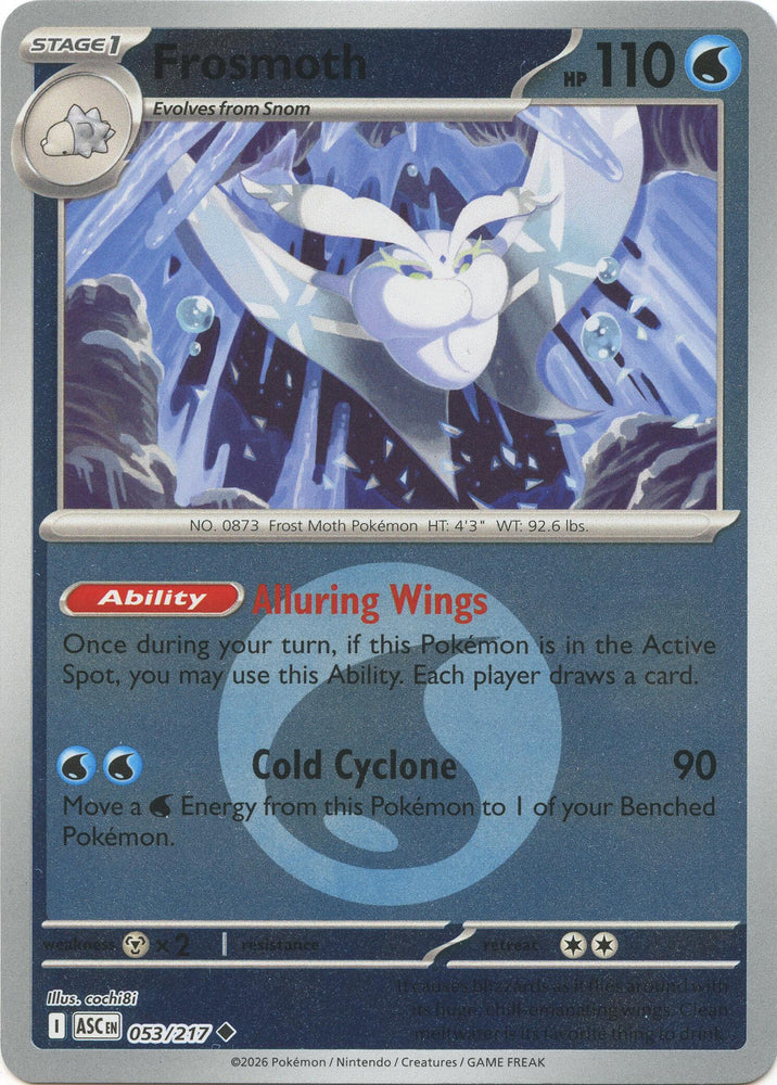Frosmoth (053/217) (Energy Symbol Pattern) [Mega Evolution: Ascended Heroes] Pokémon