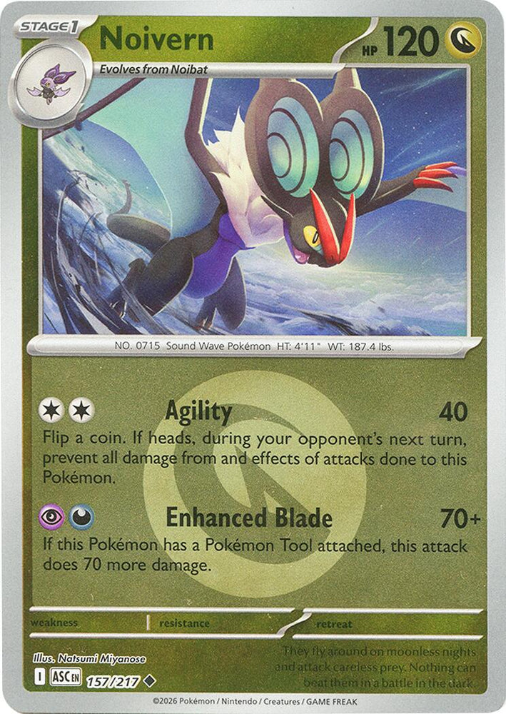 Noivern (157/217) (Energy Symbol Pattern) [Mega Evolution: Ascended Heroes] Pokémon