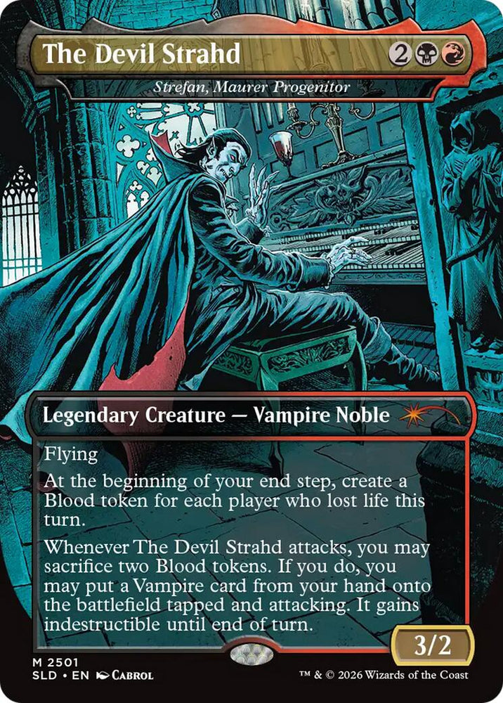 The Devil Strahd - Strefan, Maurer Progenitor [Secret Lair Drop Series] Magic: The Gathering