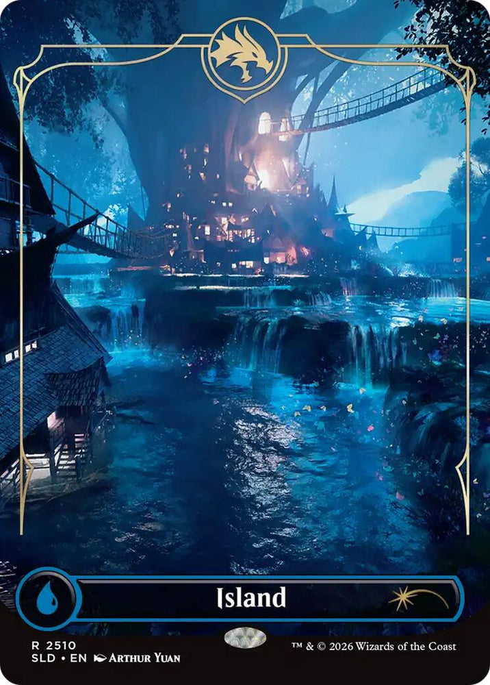 Island (2510) [Secret Lair Drop Series] Magic: The Gathering