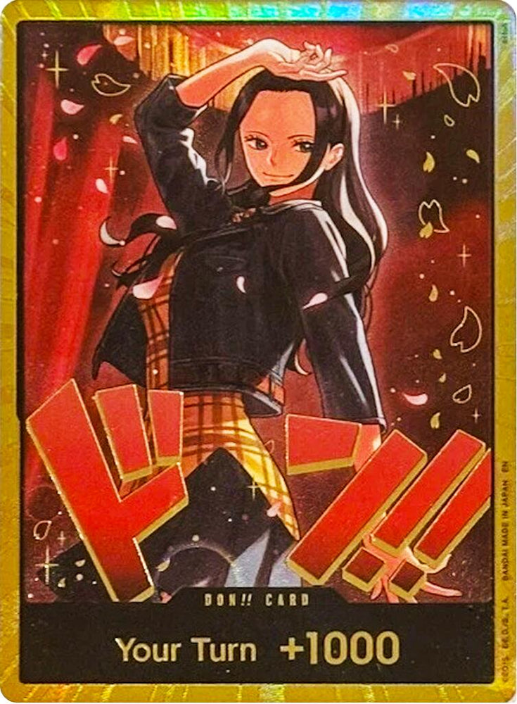 DON!! Card (Nico Robin) (Gold) [Extra Booster: One Piece Heroines Edition] Bandai
