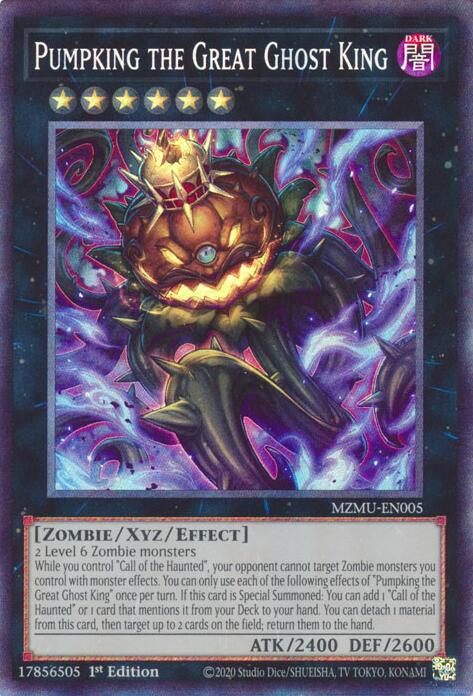 Pumpking the Great Ghost King (Collector's Rare) [MZMU-EN005] Collector's Rare Yu-Gi-Oh!
