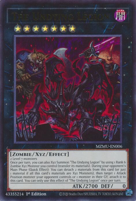 The Undying Legion [MZMU-EN006] Ultra Rare Yu-Gi-Oh!