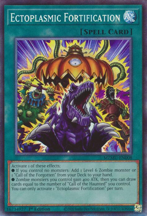 Ectoplasmic Fortification (Collector's Rare) [MZMU-EN008] Collector's Rare Yu-Gi-Oh!