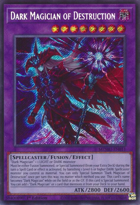 Dark Magician of Destruction [MZMU-EN011] Secret Rare Yu-Gi-Oh!