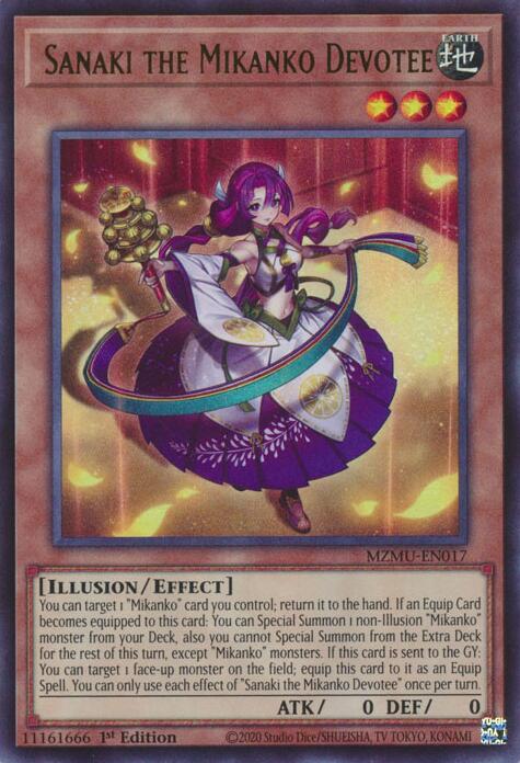 Sanaki the Mikanko Devotee [MZMU-EN017] Ultra Rare Yu-Gi-Oh!