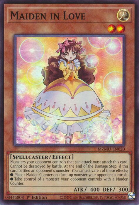 Maiden in Love [MZMU-EN020] Super Rare Yu-Gi-Oh!