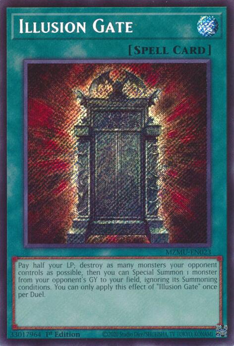 Illusion Gate [MZMU-EN023] Secret Rare Yu-Gi-Oh!