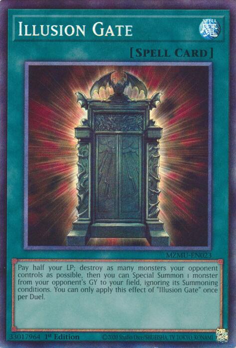 Illusion Gate (Collector's Rare) [MZMU-EN023] Collector's Rare Yu-Gi-Oh!